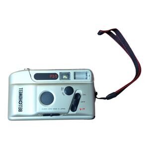 Bell & Howell 35mm Motor Point And Shoot Camera Vintage Case & Strap